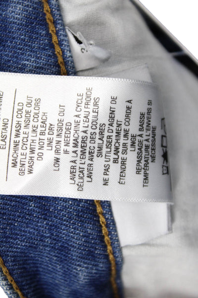 Joes Women Gray Button Front Stretch Cotton Pants Size 31
