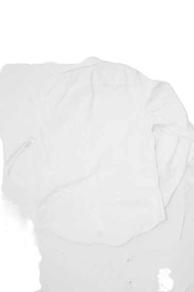 Polo Ralph Lauren Childrens Boys Button Down Shirt White Cotton Size 14