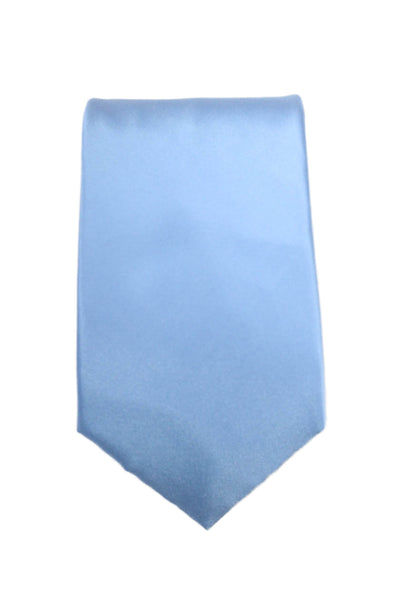 Nicole Miller Mens Silk Wide Width Classic Necktie Blue