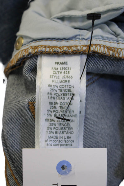 Frame Denim Women Skinny Ankle Dark Blue Jeans Size 25