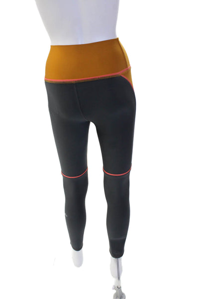 Alo Women Brown Ankle Leggings Size 2XS