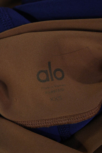 Alo Women Brown Ankle Leggings Size 2XS