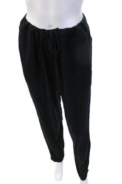 Eberjey Women Jogger Sweatpants Black Modal Drawstring Size M