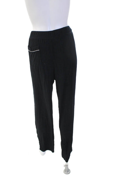Eberjey Women Jogger Sweatpants Black Modal Drawstring Size M