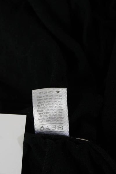 Eberjey Women Jogger Sweatpants Black Modal Drawstring Size M