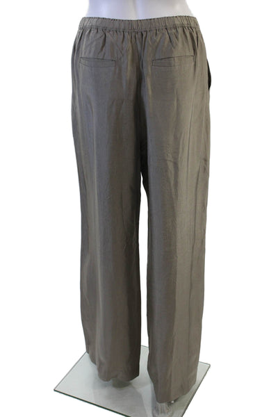J Crew Women Dress Pants Gray 30in 100% Acetate Size XS