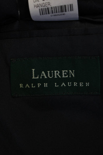 Lauren Ralph Lauren Mens Dark Blue Blazer Button 97% Wool Size 40