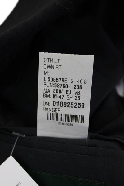 Lauren Ralph Lauren Mens Dark Blue Blazer Button 97% Wool Size 40