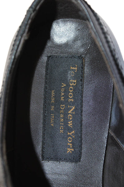 To Boot New York Mens Leather Lace-Up Oxford Dress Shoes Black Size 11