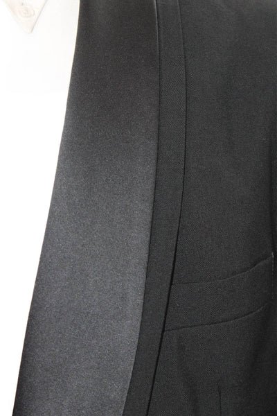 Oscar de la Renta Men's Tuxedo Jacket Black Button Size 44