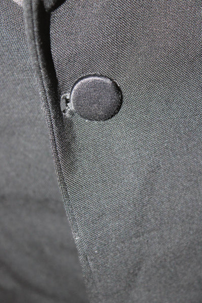 Oscar de la Renta Men's Tuxedo Jacket Black Button Size 44