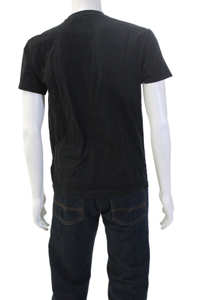 Polo Ralph Lauren Mens Black Cotton Crew Neck Short Sleeve T-Shirt Size S
