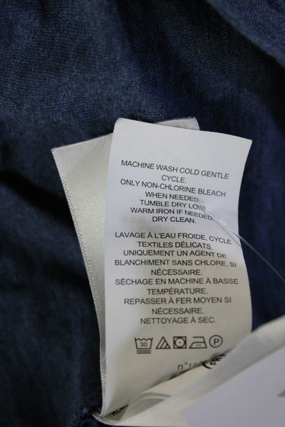 Polo Ralph Lauren Mens Blue Cotton Crewneck Short Sleeve T-Shirt Size S