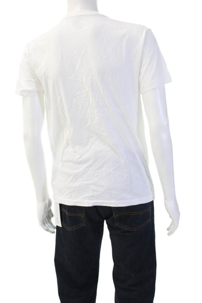 Polo Ralph Lauren Mens White Cotton Crew Neck Short Sleeve T-Shirt Size S