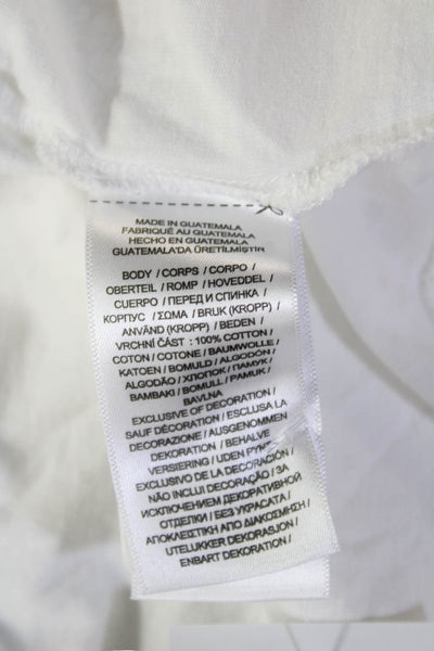 Polo Ralph Lauren Mens White Cotton Crew Neck Short Sleeve T-Shirt Size S