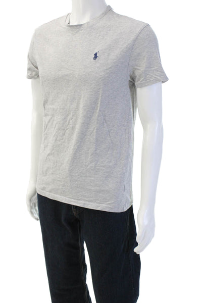 Polo Ralph Lauren Mens Gray Classic Cotton Crew Neck T-Shirt Size S