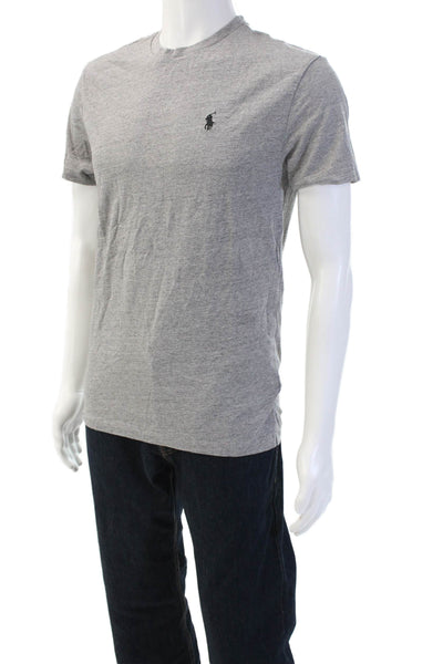 Polo Ralph Lauren Mens Gray Cotton Crew Neck Short Sleeve T-Shirt Size S