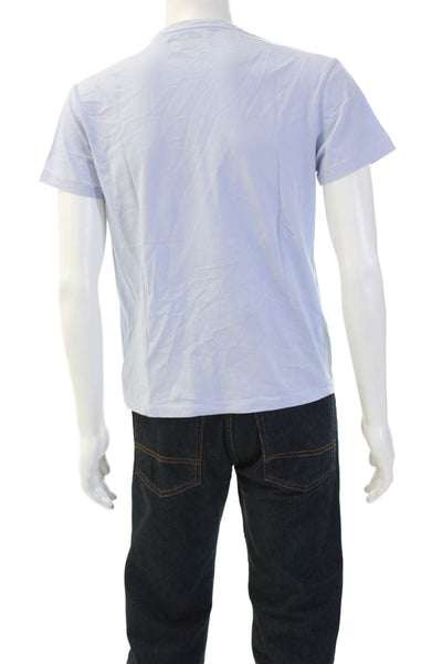 Polo Ralph Lauren Mens Light Blue Cotton Short Sleeve T-Shirt Crew Neck Size S