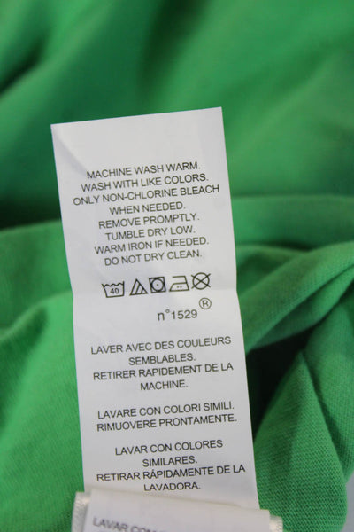 Polo Ralph Lauren Mens Solid Cotton Crewneck T-Shirt Green Short Sleeve Size S