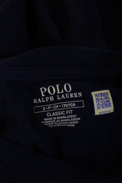 Polo Ralph Lauren Mens T-Shirt Black Crew Neck Short Sleeve Cotton Size S