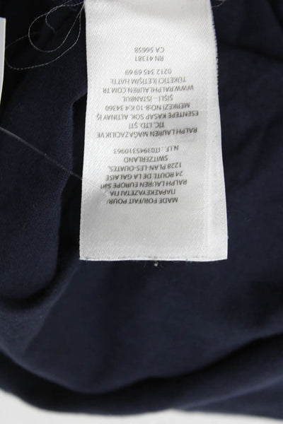 Polo Ralph Lauren Childrens Boys Tee Shirt Navy Blue Size Extra Small