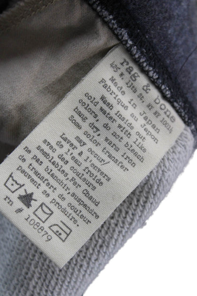 Rag & Bone Women Boyfriend Cropped Dark Gray Jeans Size XS