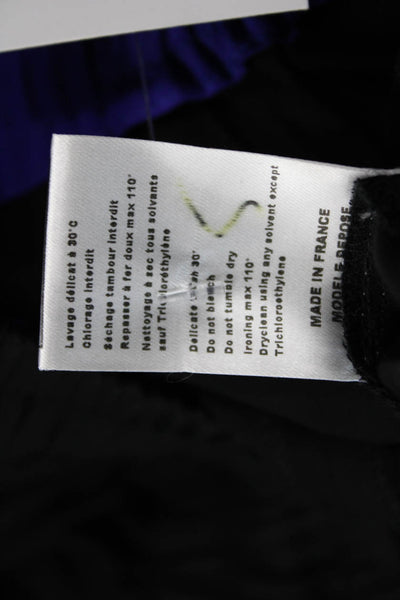 Maje Womens Jogger Sweatpants Black Drawstring Size 2