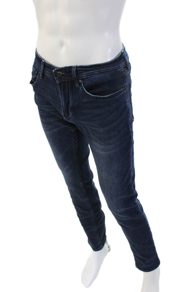 Blank NYC Men Skinny Straight Jeans Dark Blue Size 29