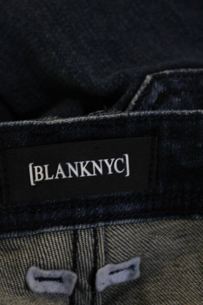 Blank NYC Men Skinny Straight Jeans Dark Blue Size 29