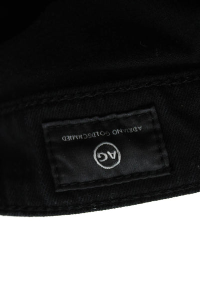 AG Adriano Goldschmied Women Black High Rise Ankle Skinny Jeans Size 25
