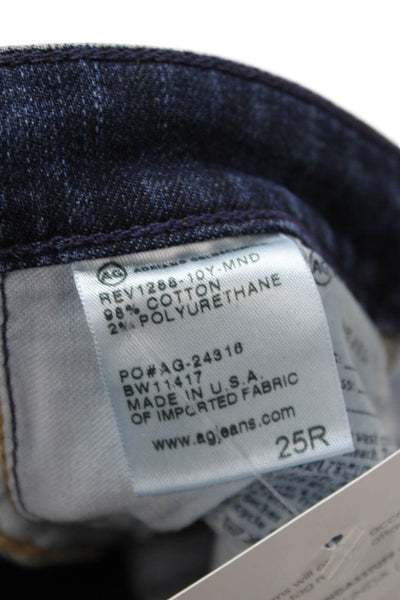 AG Adriano Goldschmied Womens Skinny Dark Blue Jeans Size 25