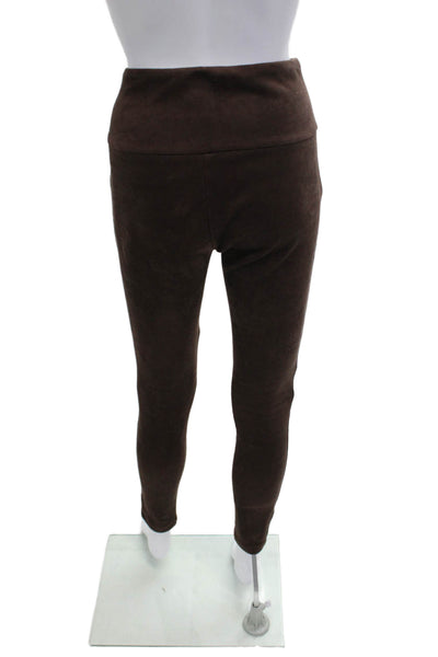 J. Mclaughlin Womens Ankle Jeggings Brown 27in Inseam Stretch Size S