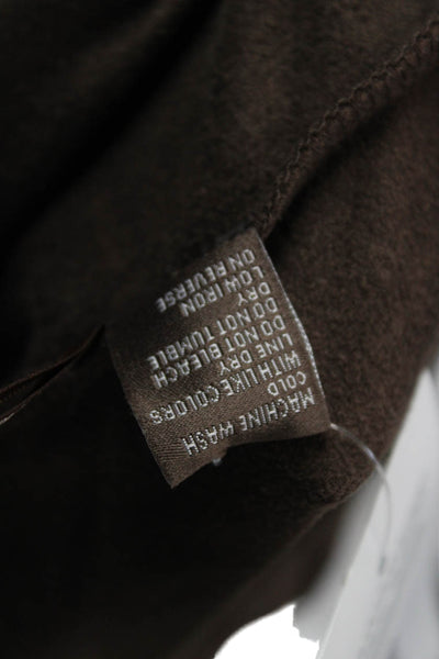 J. Mclaughlin Womens Ankle Jeggings Brown 27in Inseam Stretch Size S