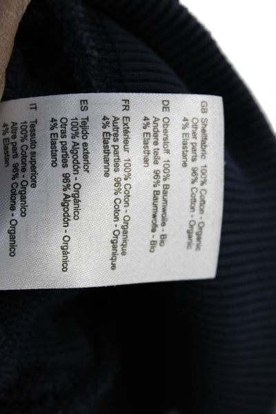 Scotch & Soda Boys Solid Crew Neck Sweatshirt Navy Size 16