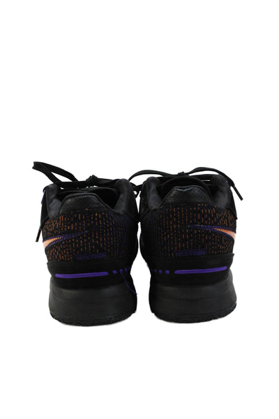 Nike Mens Lace Up Low Top Sneakers Black Size 8.5