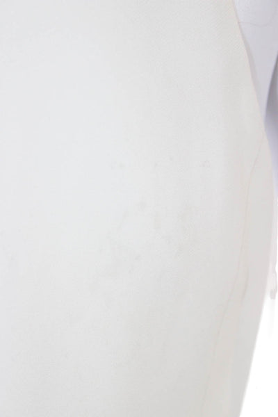 A.L.C. Women Jumpsuit White Sleeveless Crewneck Solid Size 6