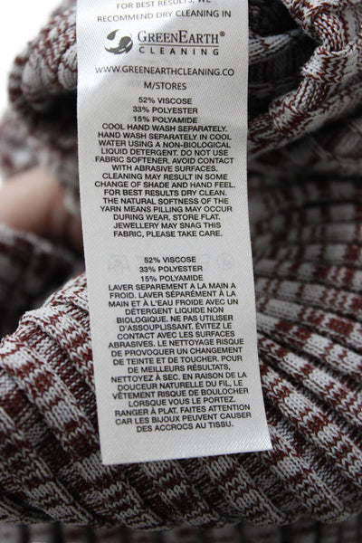 Self Portrait Women Bodycon Pencil Dress Gray V Neck Long Size S