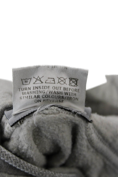 Reclaimed Vintage Unisex Pullover Hoodie Gray 90s 50/50 Cotton Polyester Size M