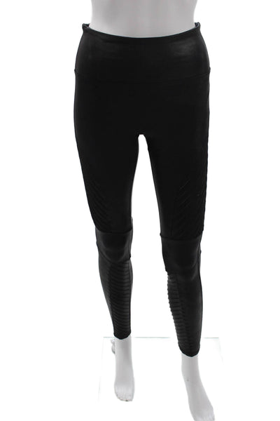 Spanx Womens Ankle Jegging Biker Black Size S