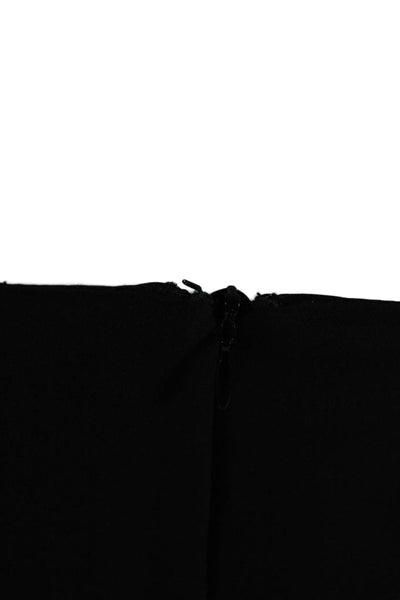 Laundry by Shelli Segal Women Shift Dress Black Short Zip Size 6