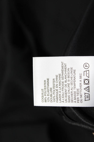 Laundry by Shelli Segal Women Shift Dress Black Short Zip Size 6