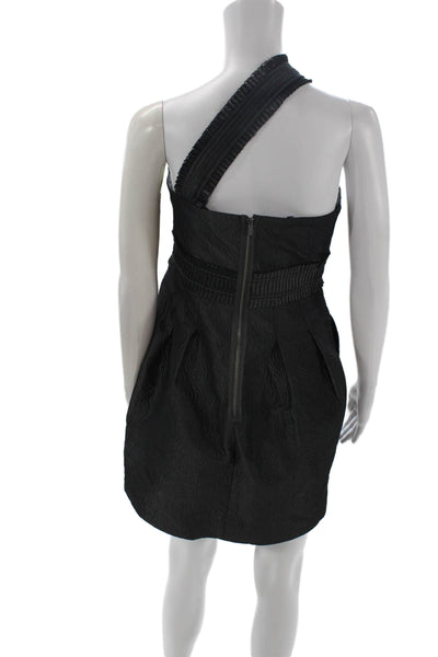 BCBGMAXAZRIA Women Mini Sleeveless Dress Black Size 8