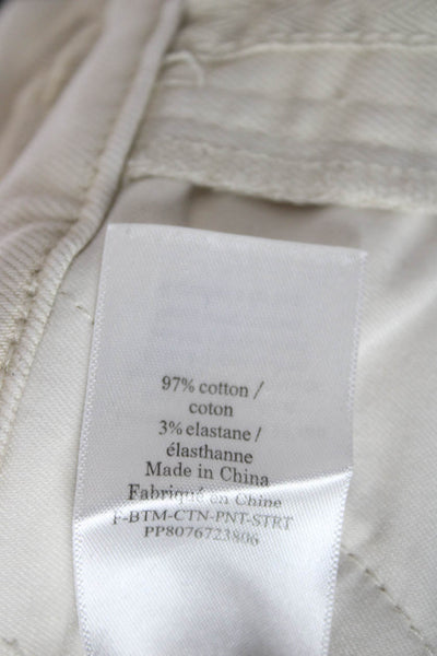 Everlane Womens Ankle Cropped Chino Pants Beige Size 0