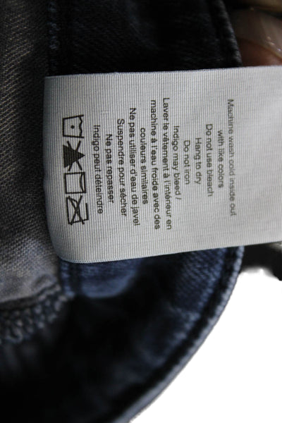 Rag & Bone Womens Skinny Ankle Jeans Dark Blue Size 27