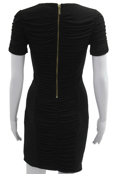 Michael Michael Kors Women Bodycon Sheath Dress Black Size XS