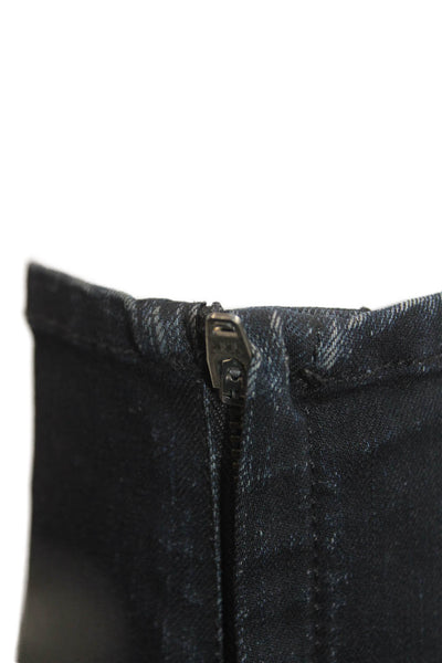 Rag & Bone Womens Black Ankle Skinny Jeans Mid Rise Size 25