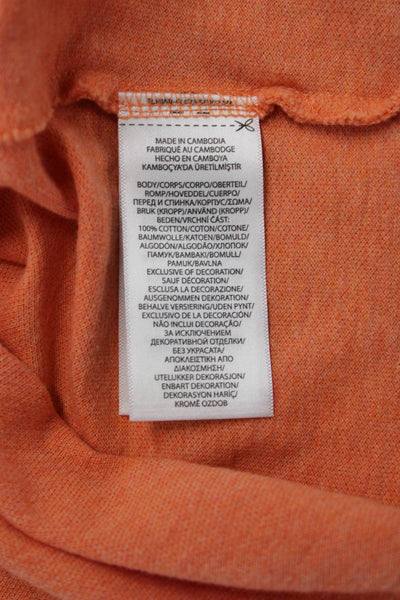 Polo Ralph Lauren Mens Cotton Short Sleeve Collared Polo Shirt Orange Size XL