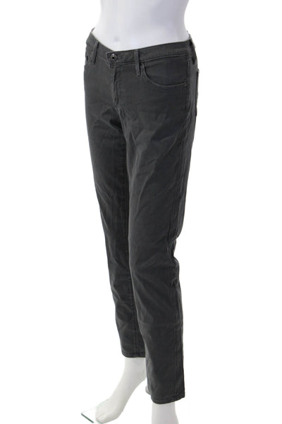 AG Womens Cropped Dark Gray Pants Size 29