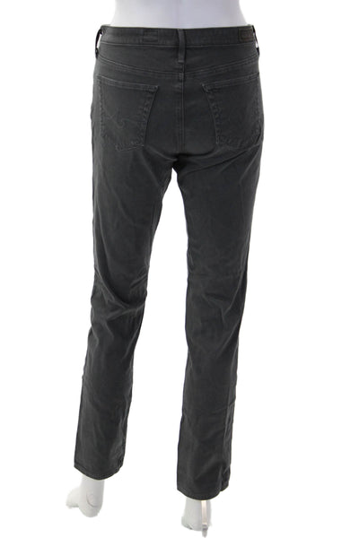 AG Womens Cropped Dark Gray Pants Size 29
