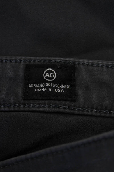 AG Womens Cropped Dark Gray Pants Size 29